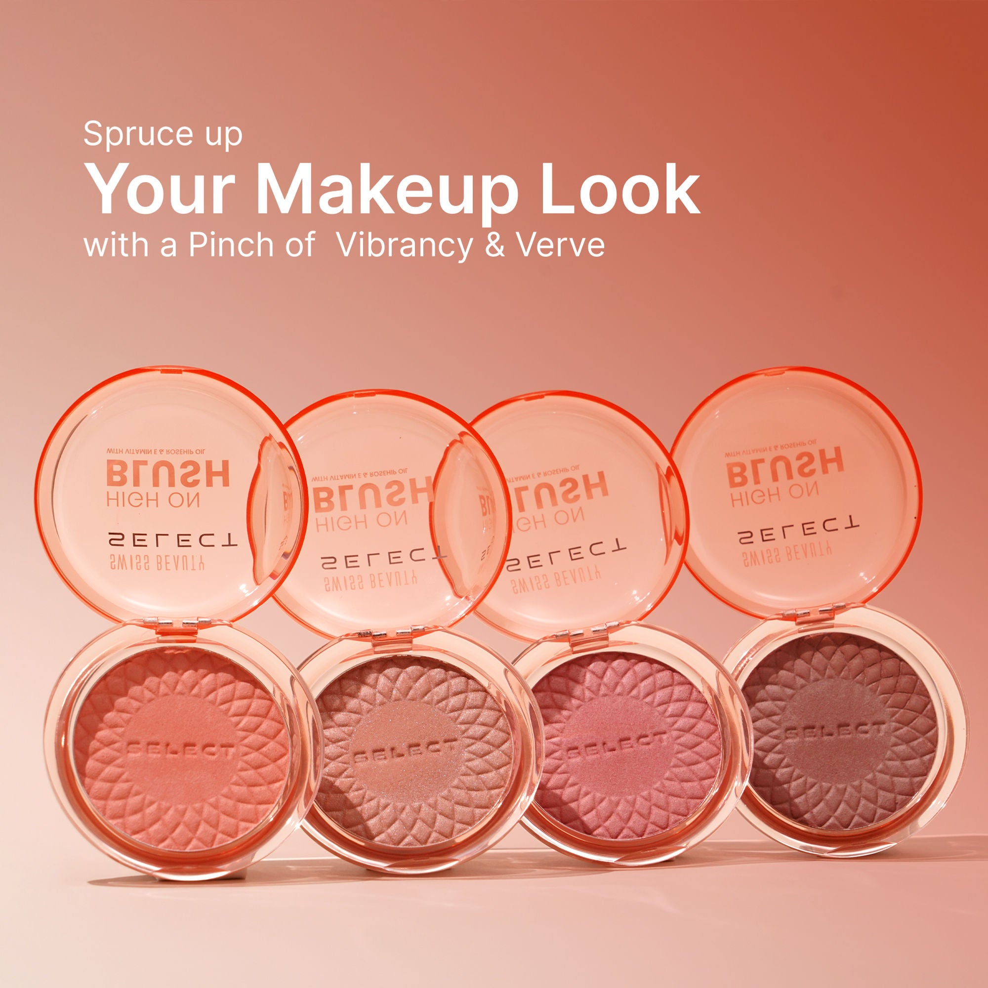 Swiss Beauty Select High On Blush - Pretty Peach - Distacart