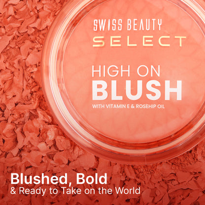 Swiss Beauty Select High On Blush - Burnt Rose - Distacart