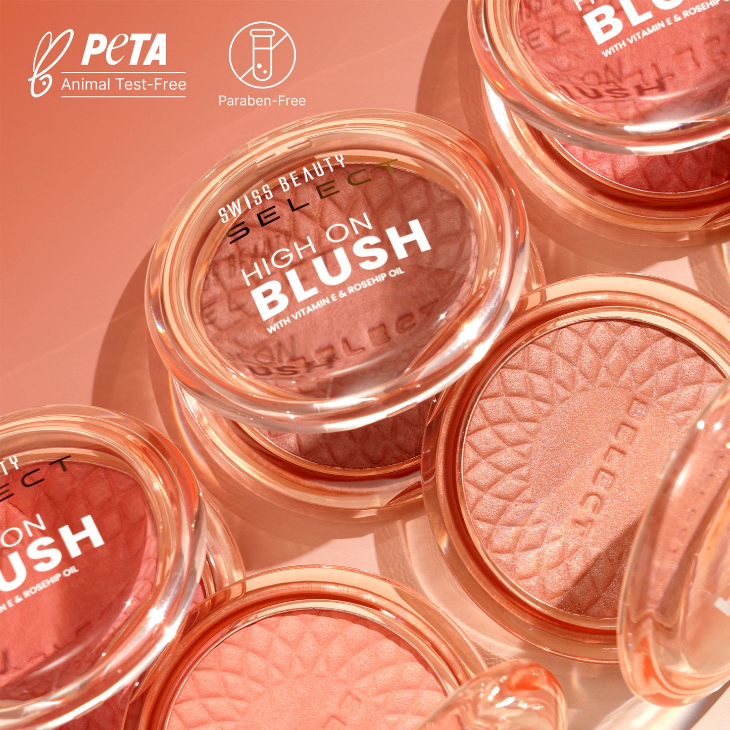 Swiss Beauty Select High On Blush - Burnt Rose - Distacart