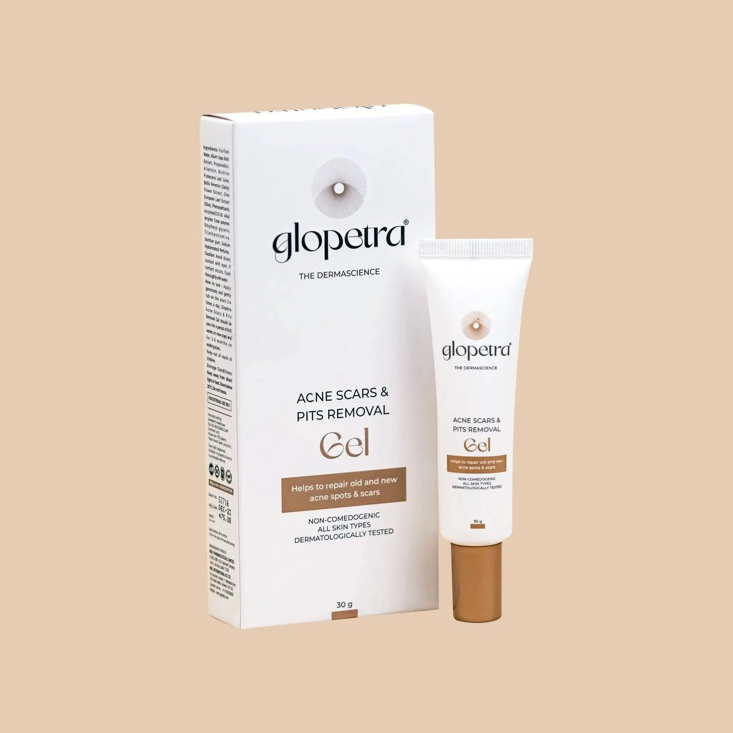 Glopetra Acne Scars & Pits Removal Gel - Dista