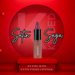 Thumbnail for kinded satin saga bullet creamy lipstick with satin finish vitamin e 03 fine wine