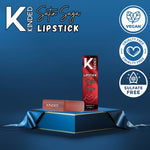Thumbnail for kinded satin saga bullet creamy lipstick with satin finish vitamin e 03 fine wine