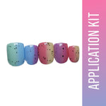 Thumbnail for SOEZI Walkin On Eggshells Reusable Press On Nails - Application Kit