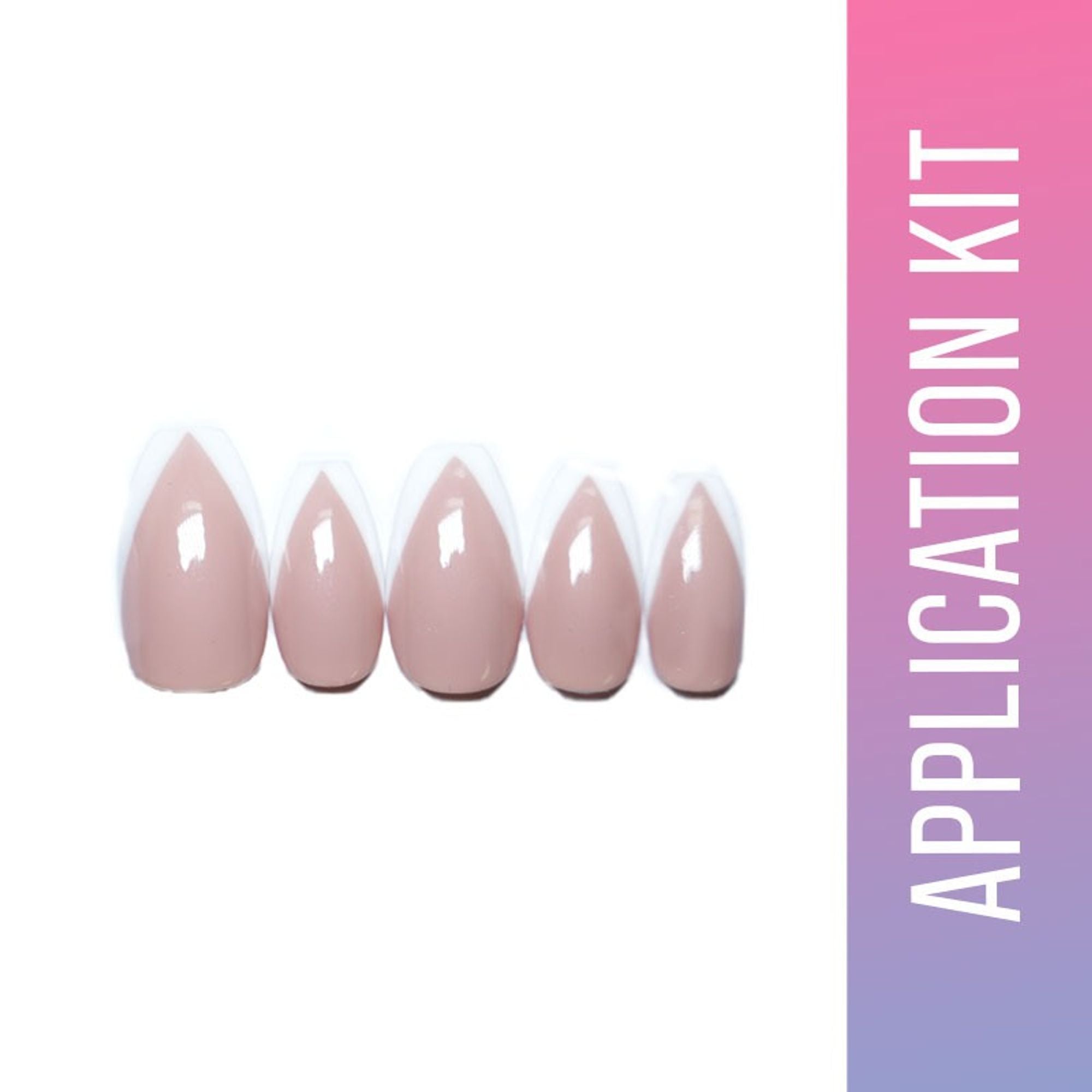 SOEZI Oh La La Reusable Press On Nails - Application Kit