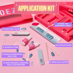 Thumbnail for SOEZI Oh La La Reusable Press On Nails - Application Kit - Distacart