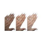 Thumbnail for SOEZI Safedi Ki Chamkaar Reusable Press On Nails - Ready To Wear Kit - Distacart