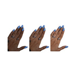 Thumbnail for SOEZI Blue Bird Reusable Press On Nails - Ready To Wear Kit - Distacart