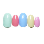 Thumbnail for SOEZI Colorful And Confused Reusable Press On Nails - Ready To Wear Kit - Distacart