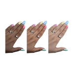 Thumbnail for SOEZI Colorful And Confused Reusable Press On Nails - Ready To Wear Kit - Distacart