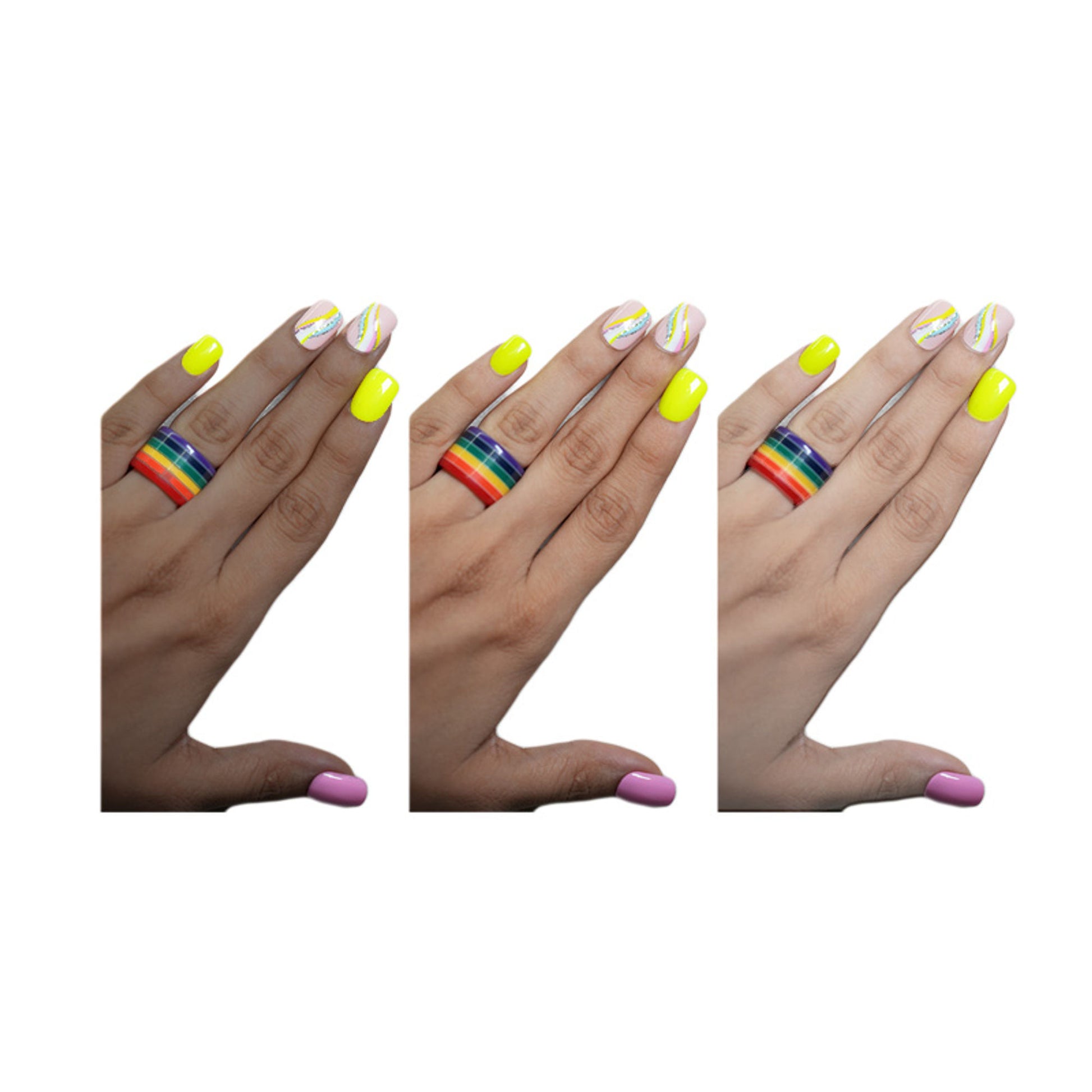 SOEZI Multifaceted Reusable Press On Nails - Ready To Wear Kit - Distacart