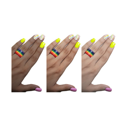 SOEZI Multifaceted Reusable Press On Nails - Ready To Wear Kit - Distacart