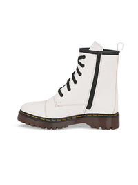 Thumbnail for Delize Women Textured Mid Top Block-Heel Boots