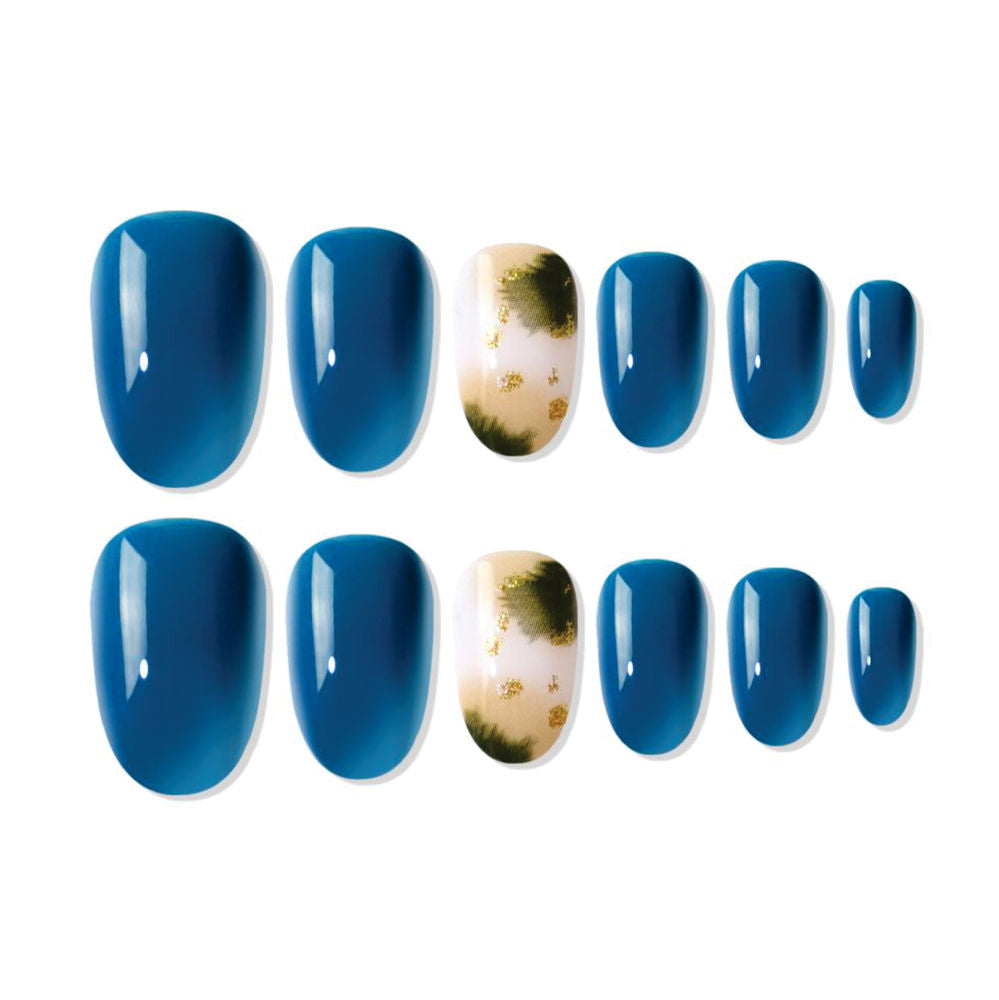 shills professional reusable press on nails oval spn707
