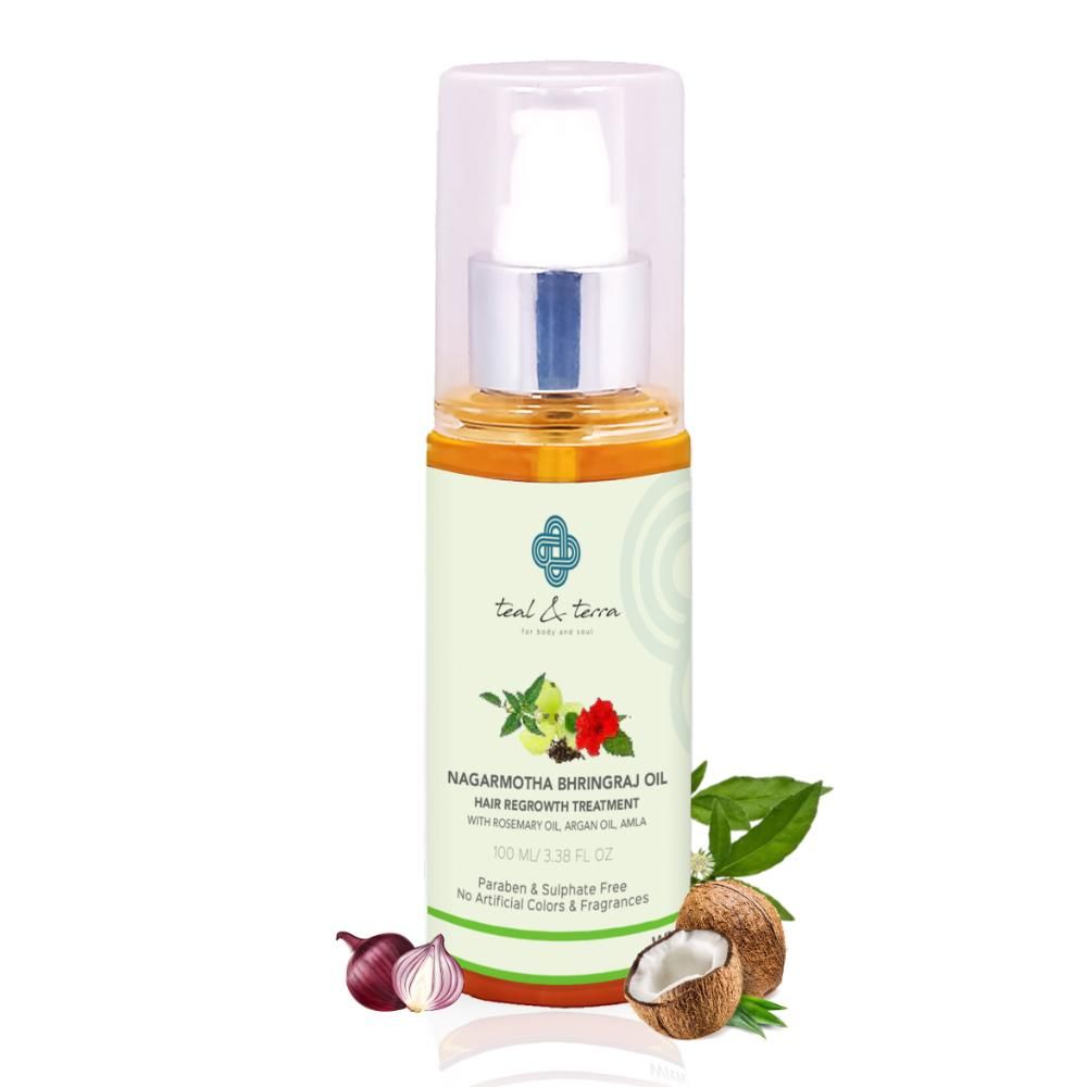 Teal and Terra Nagarmotha Bhringraj Hair Oil - Dista