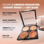 Thumbnail for Makeup Revolution Highlighter Cheek Kit - Don't Hold Back