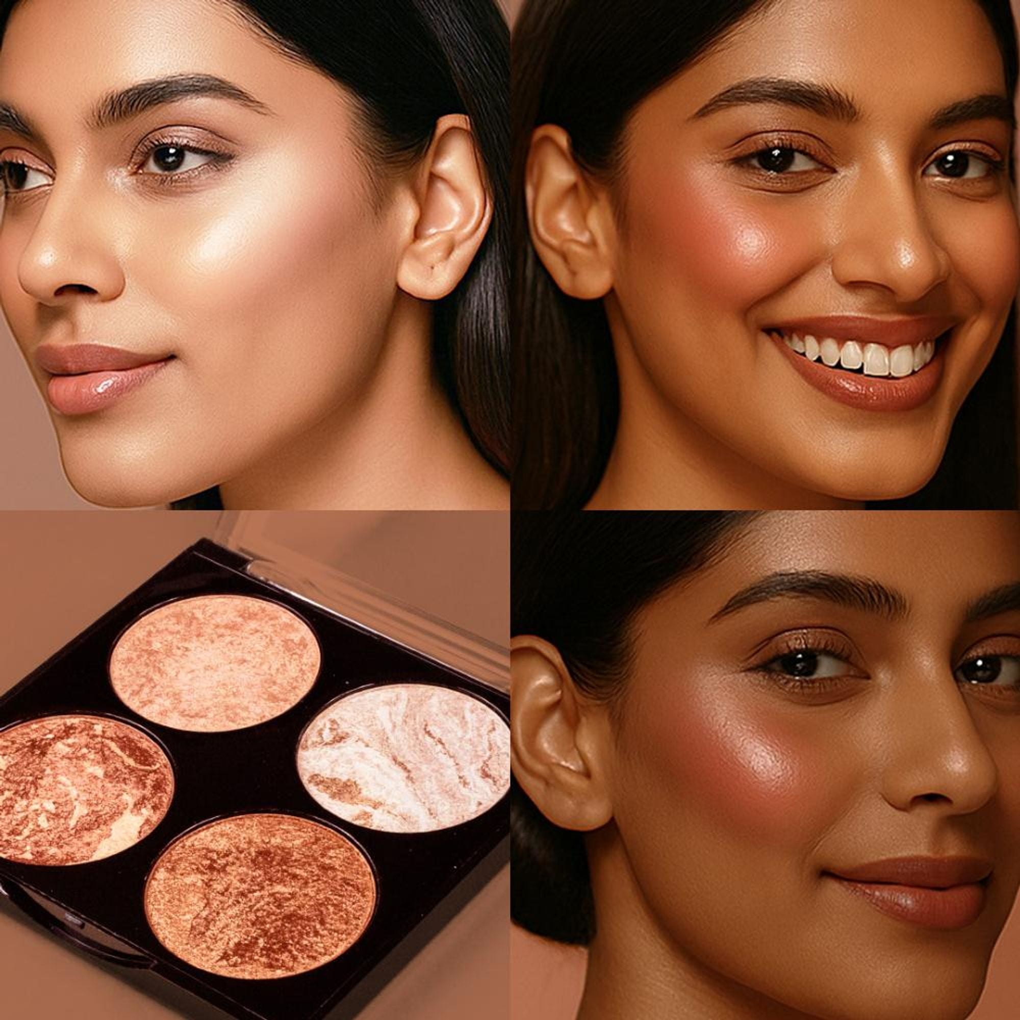 Makeup Revolution Highlighter Cheek Kit - Don't Hold Back