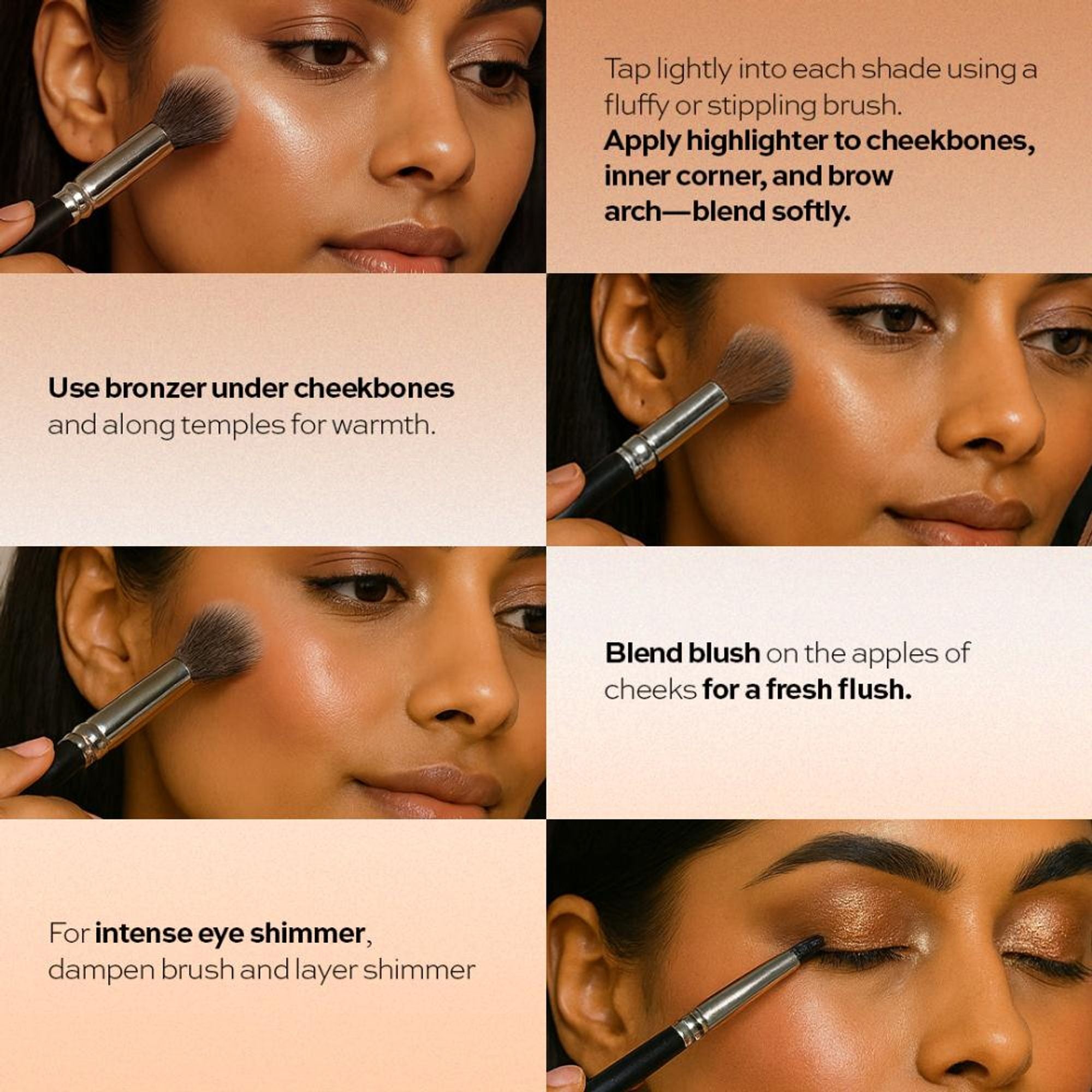 Makeup Revolution Highlighter Cheek Kit - Don't Hold Back