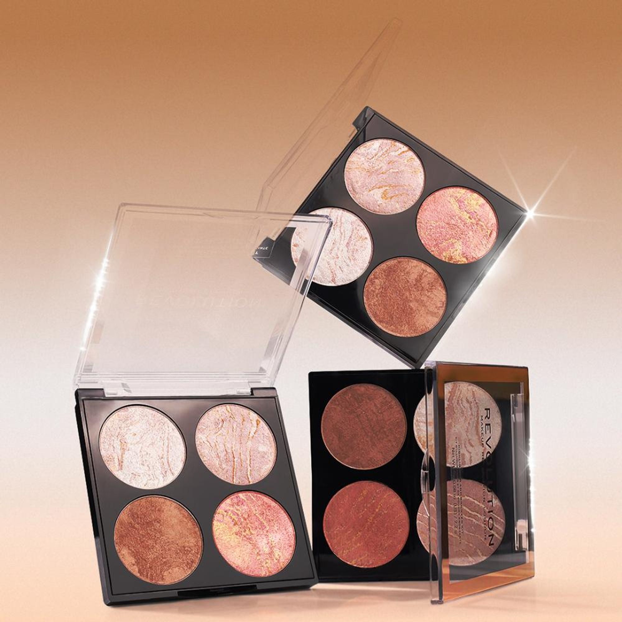 Makeup Revolution Highlighter Cheek Kit - Don't Hold Back