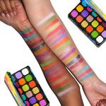 Thumbnail for Makeup Revolution Forever Flawless Eyeshadow Palette-18 Smooth & Rich Shade - Bird of Paradise - Distacart