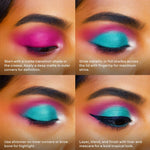 Thumbnail for Makeup Revolution Forever Flawless Eyeshadow Palette-18 Smooth & Rich Shade - Bird of Paradise - Distacart
