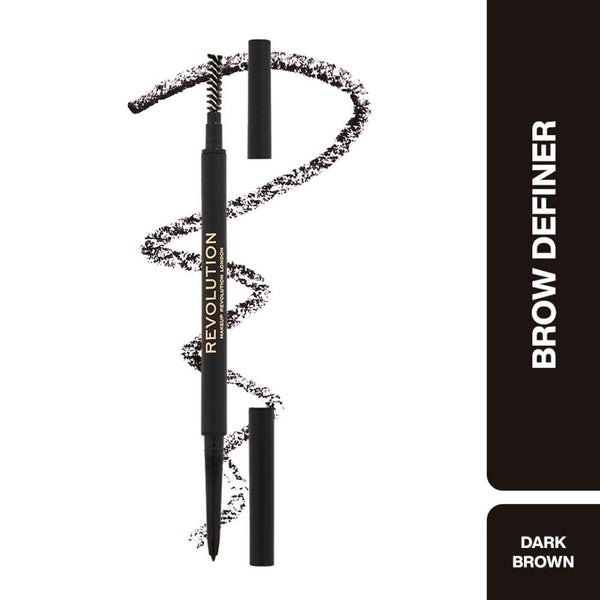 Makeup Revolution Precise Brow Pencil - Dark Brown
