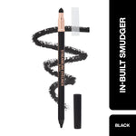 Thumbnail for Makeup Revolution Streamline Waterline Eyeliner Pencil-Ultra Creamy Smudge Proof Smokey Looks - Black