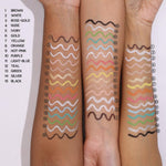Thumbnail for Makeup Revolution Streamline Waterline Eyeliner Pencil-Ultra Creamy Smudge Proof Smokey Looks - Black - Distacart