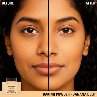 Makeup Revolution Banana Deep Loose Baking Powder - Distacart