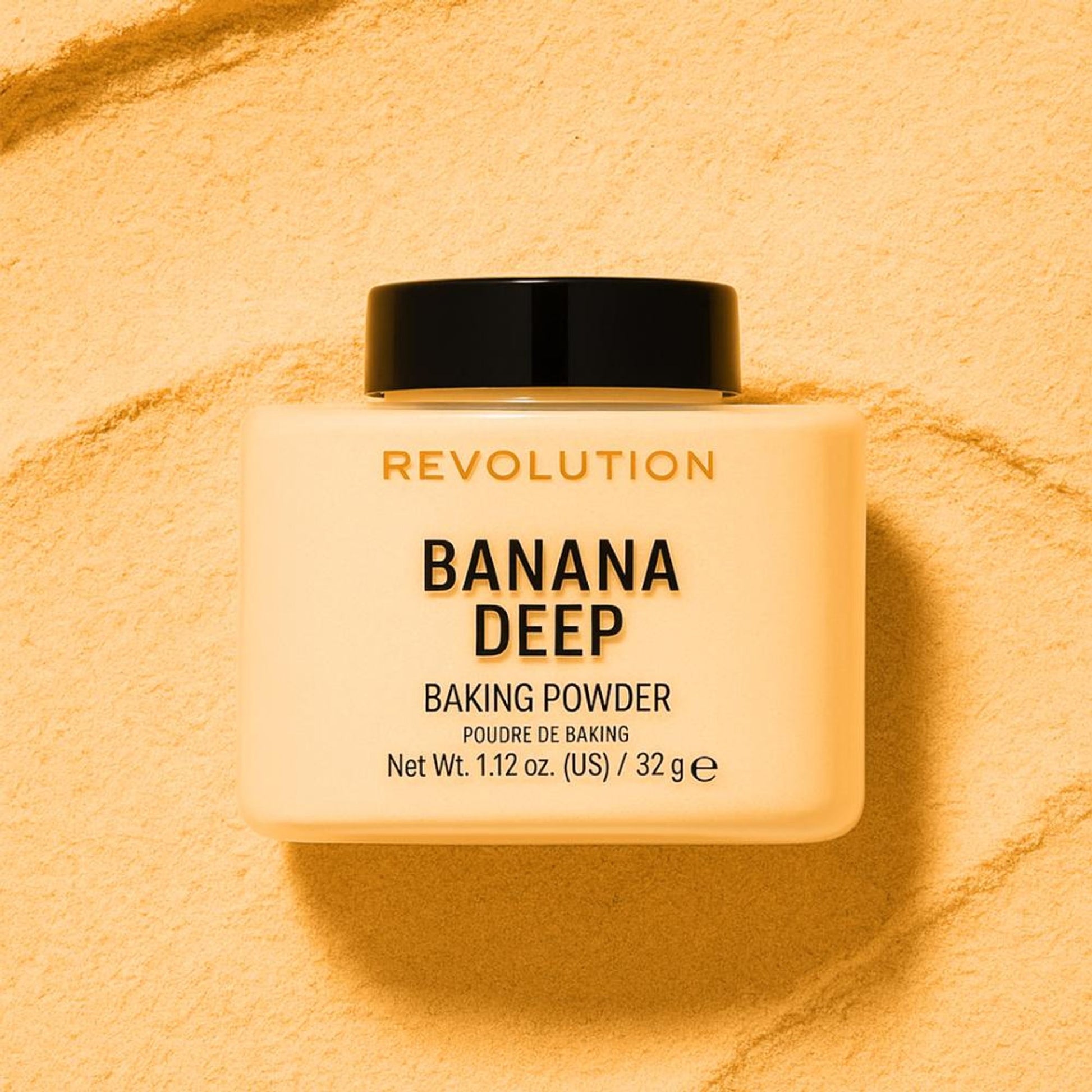 Makeup Revolution Banana Deep Loose Baking Powder - Distacart
