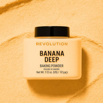 Makeup Revolution Banana Deep Loose Baking Powder - Distacart