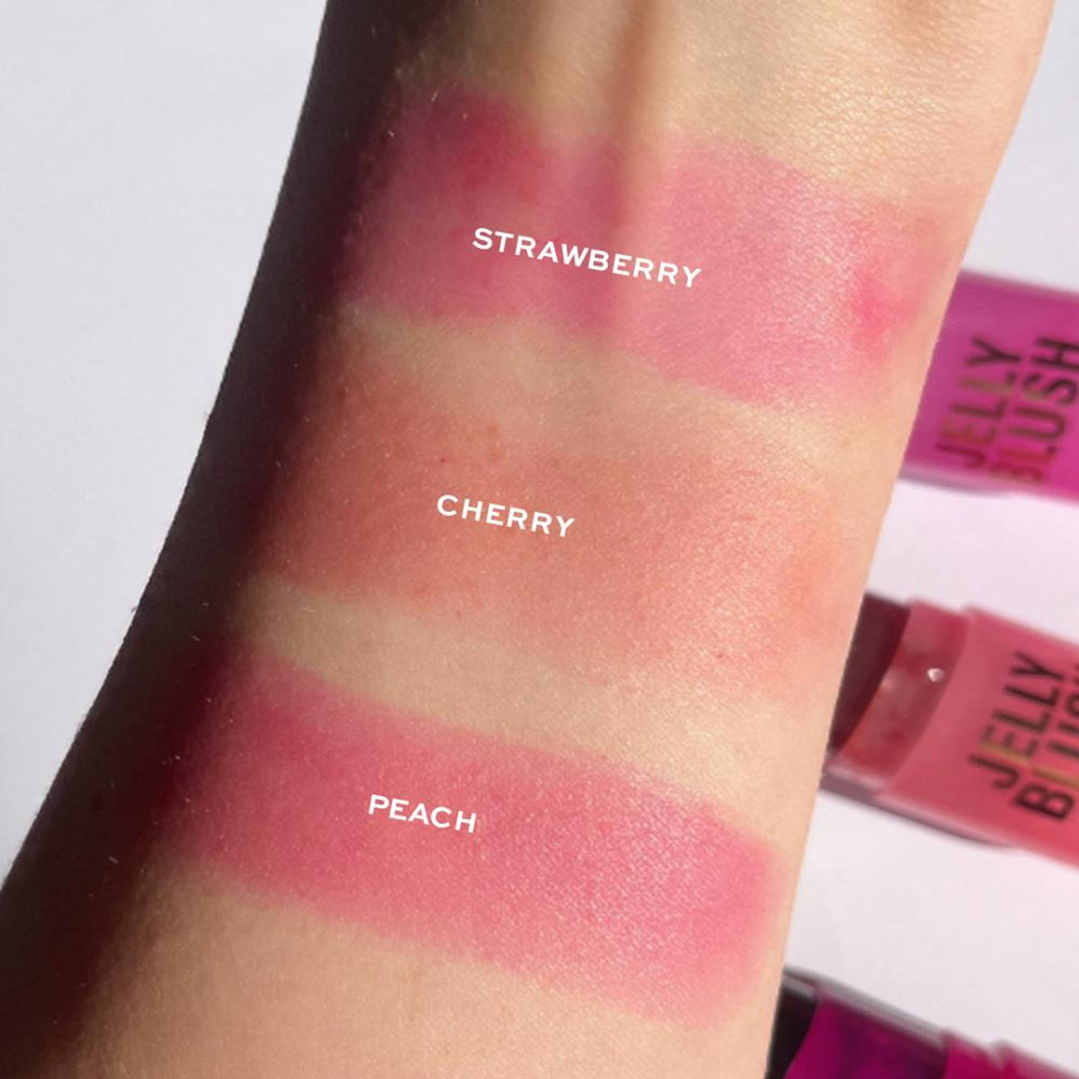 Makeup Revolution Jelly Blush Stick Lip and Cheek Stain - Peach Orange - Distacart