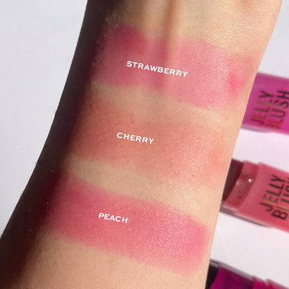 Makeup Revolution Jelly Blush Stick Lip and Cheek Stain - Peach Orange - Distacart