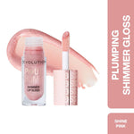 Thumbnail for Makeup Revolution Pout Bomb Shimmer Lip Gloss - Shine Pink