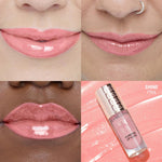 Thumbnail for Makeup Revolution Pout Bomb Shimmer Lip Gloss - Shine Pink - Distacart