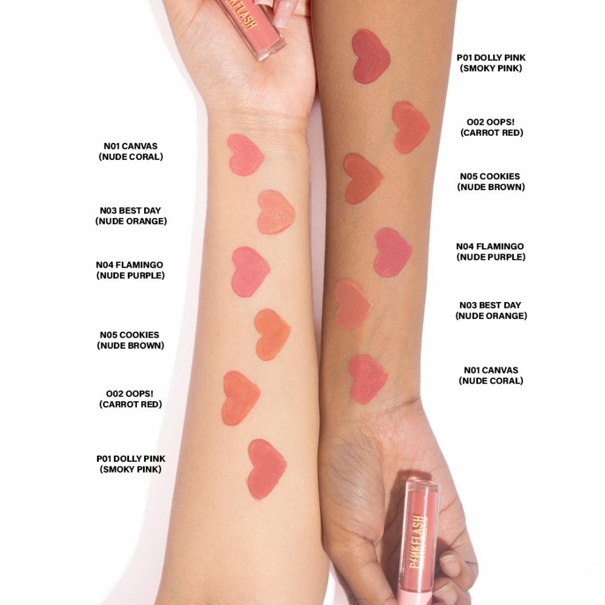 PINKFLASH Melting Matte Lip Cream - O02 Oops - Distacart