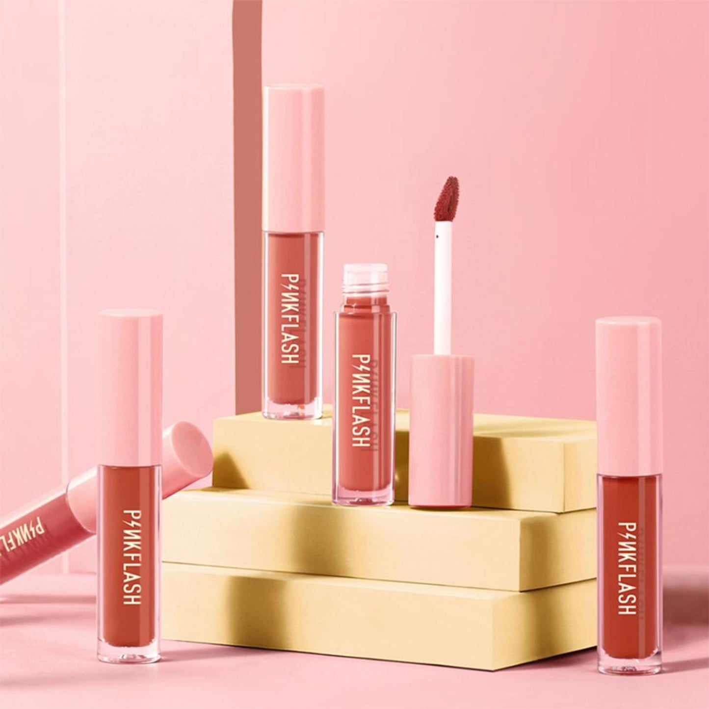 PINKFLASH Melting Matte Lip Cream - O02 Oops - Distacart