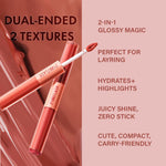 Thumbnail for PINKFLASH Duo Lip Gloss - V03 - Distacart