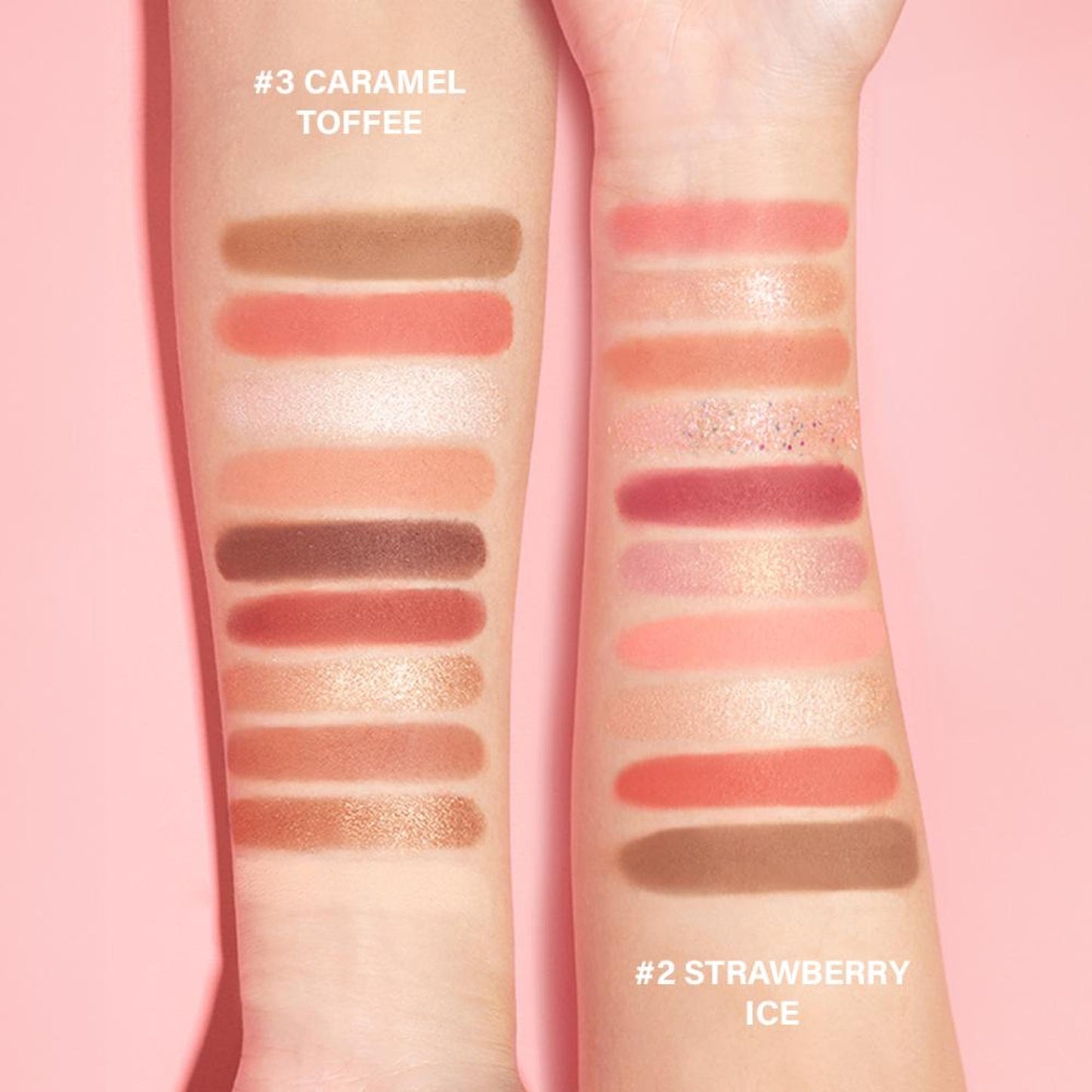 PINKFLASH Multi Face Palette - 02 Strawberry Ice - Distacart