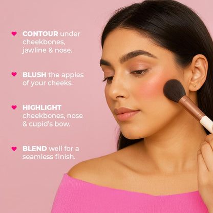 PINKFLASH Multi Face Palette - 02 Strawberry Ice - Distacart