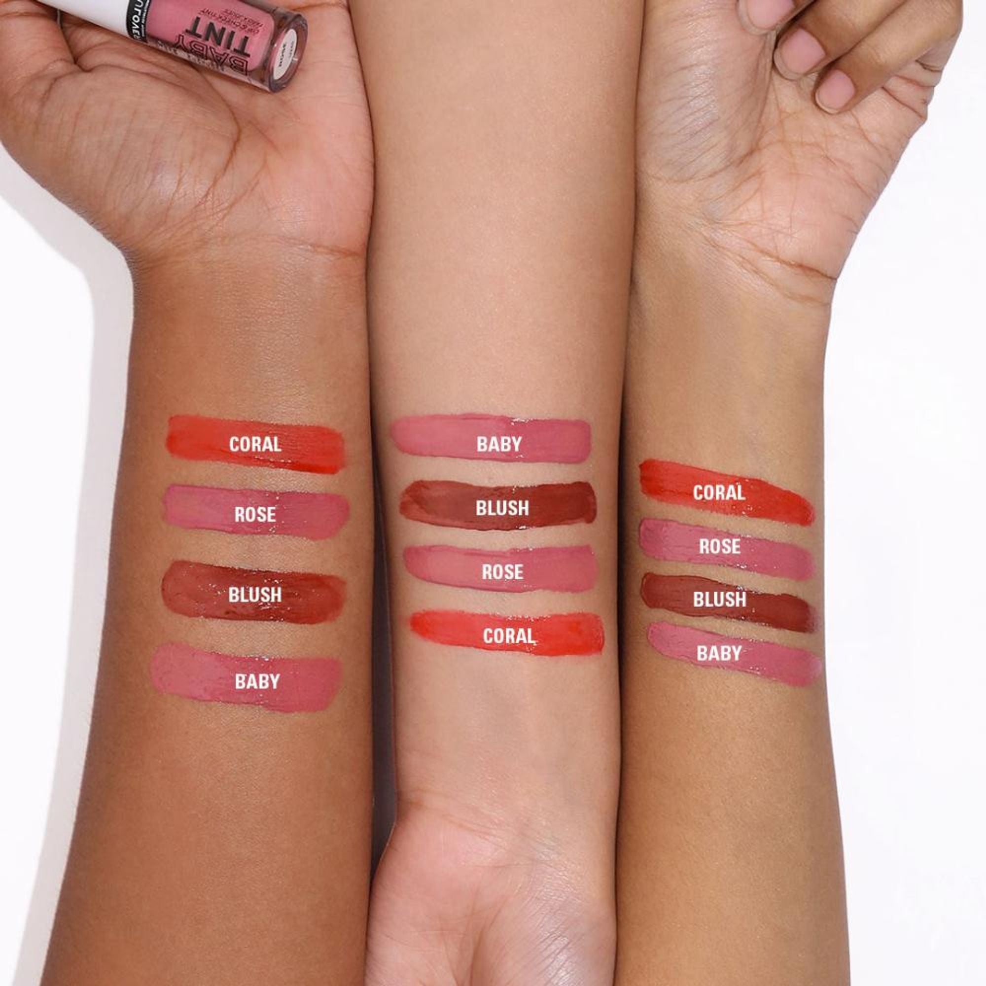 Makeup Revolution Relove Baby Lip & Cheek Tint - Long Lasting - Soft & Glowy Finish - Blush - Distacart