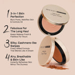 Thumbnail for Swiss Beauty Born To Last 3-In-1 Skin Perfection Compact With Vitamin E - 4. Bronze Dusk - Distacart