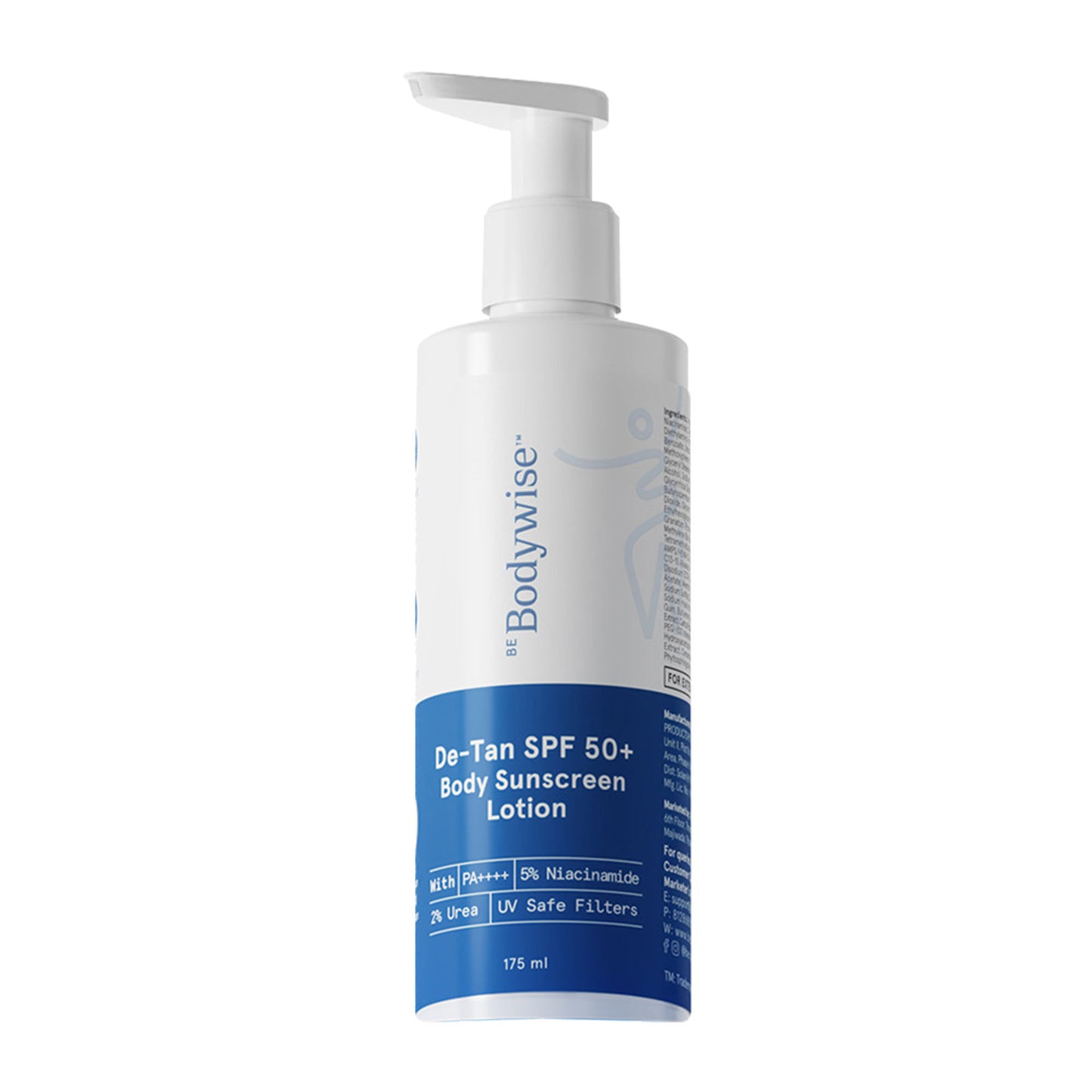 BeBodywise De-Tan SPF 50+ Body Sunscreen Lotion PA++++ - Dista