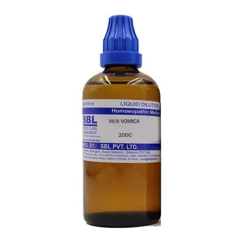 SBL Homeopathy Nux Vomica Dilution