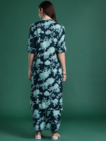 Thumbnail for Indo Era Floral Printed Kurta with Palazzos