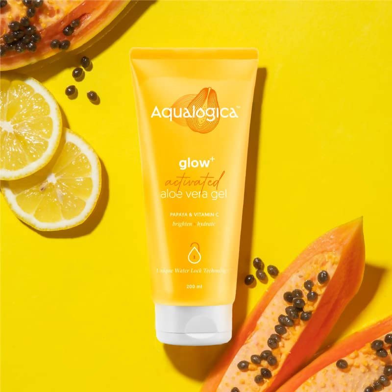 Aqualogica Glow+ Activated Aloe Vera Gel - Distacart