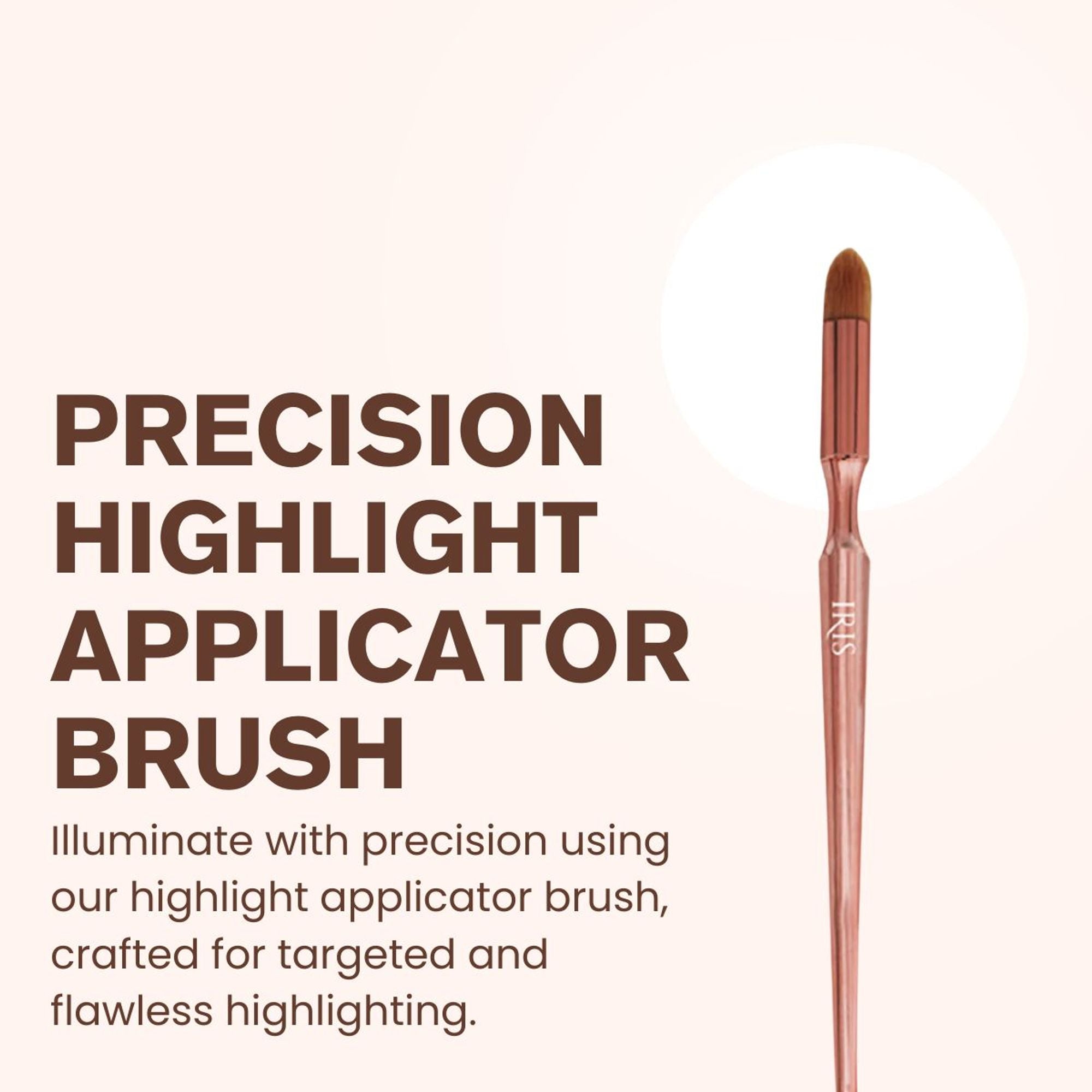 IRIS COSMETICS Luminous HD Precision Highlight Brush - Distacart