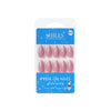shills professional reusable press on nails almond spn635