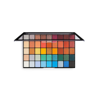Makeup Revolution Maxi Reloaded Eyeshadow Palette - 45 Shades-Shimmer & Easy Blendable - Big Shot - Distacart