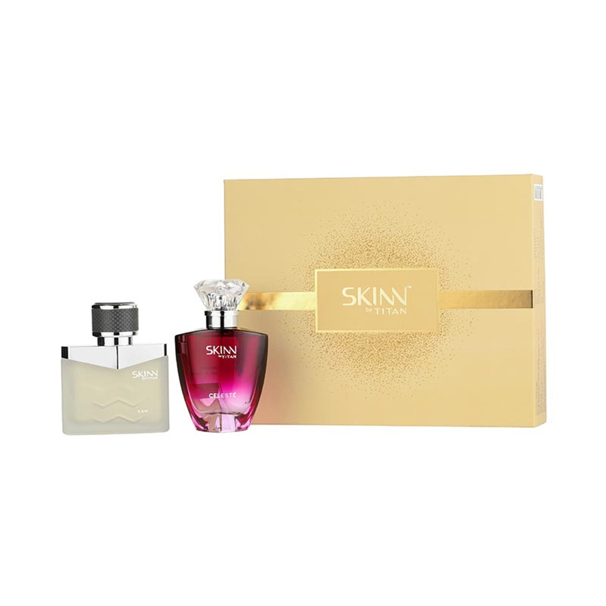 Skinn By Titan Raw and Celeste Perfumes (Pack of 2)(100ml)