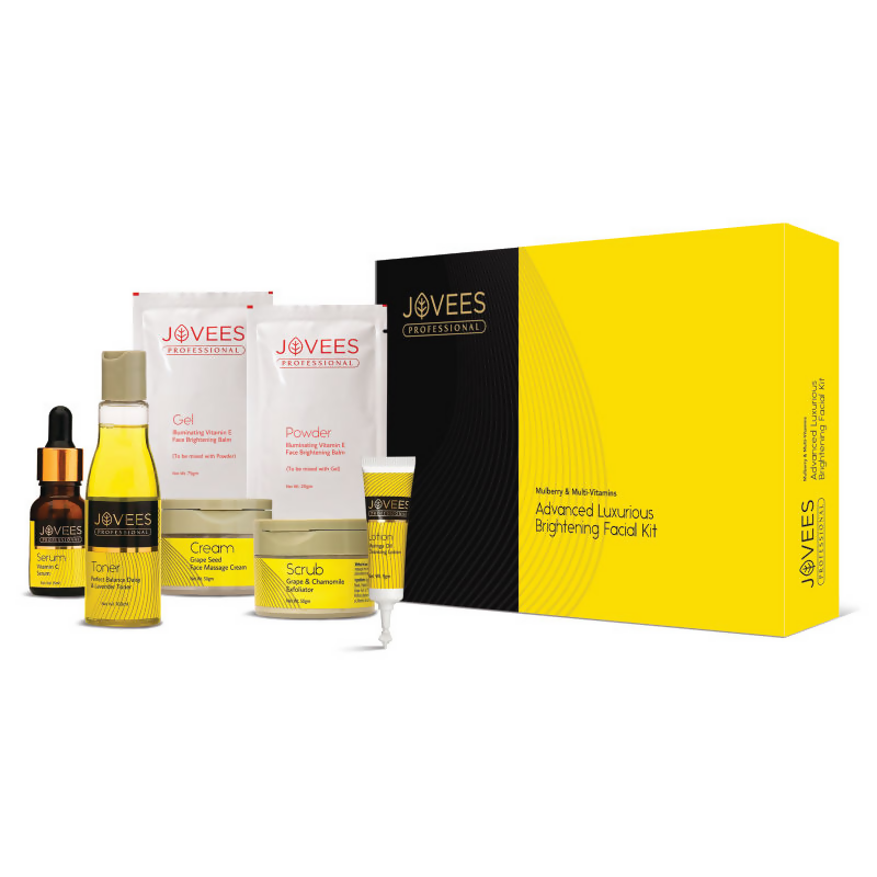 Jovees Professional Advanced Luxurious Brightening Facial Kit - Distacart